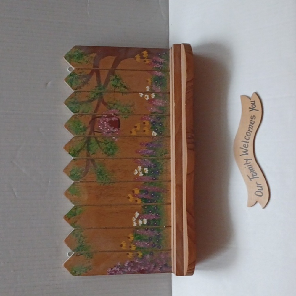 4/$60 Wooden Wallmount Welcome Sign
